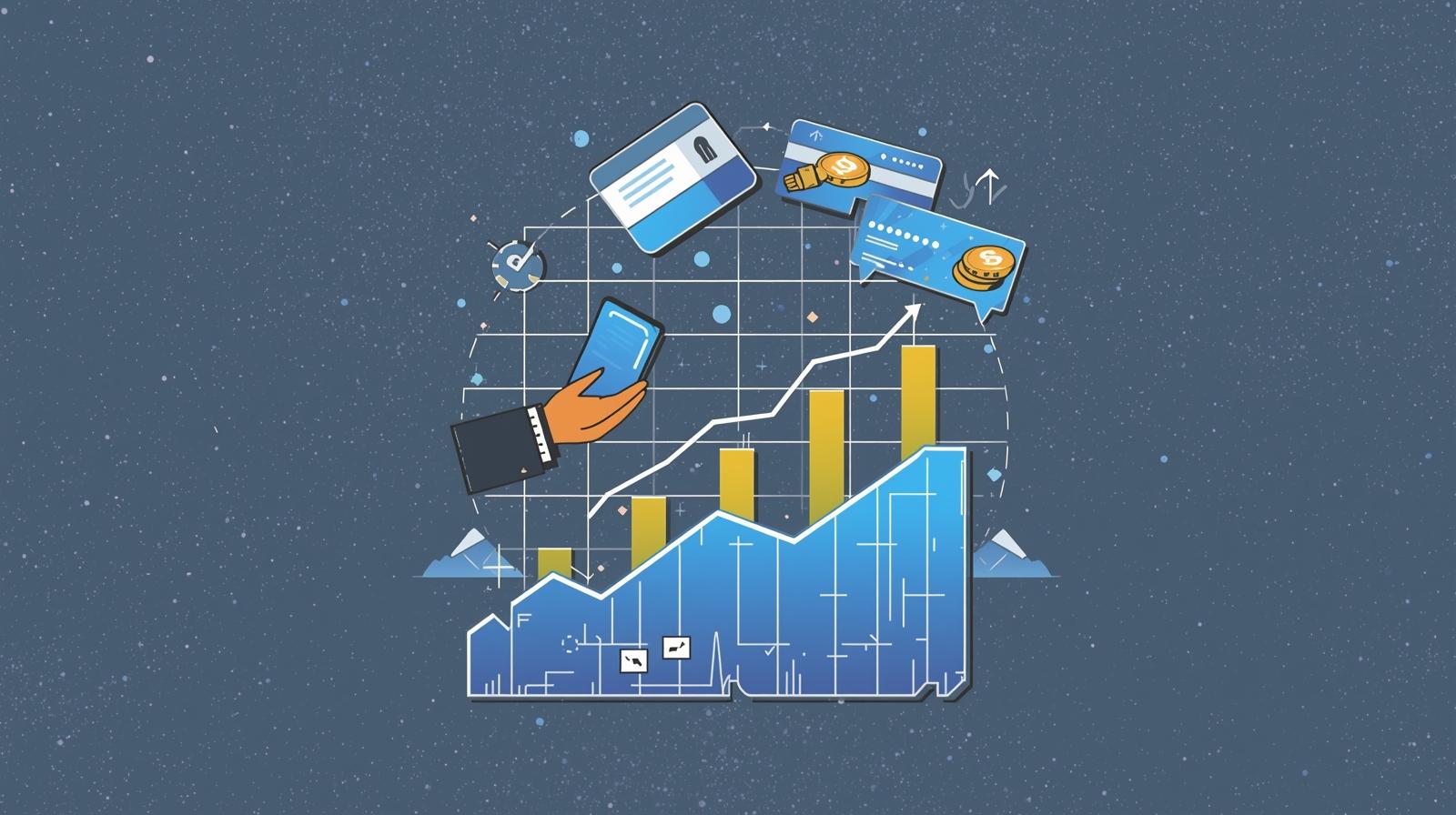 Payment processing flow with mobile payments and analytics